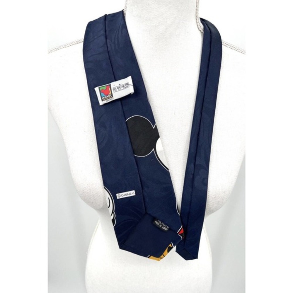 Disney Men’s Tie‎ mickey unlimited balancine inc tiw works polyester 56 inches - Picture 2 of 6